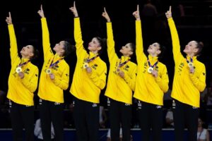 Com alagoana, Brasil faz história na ginástica rítmica
